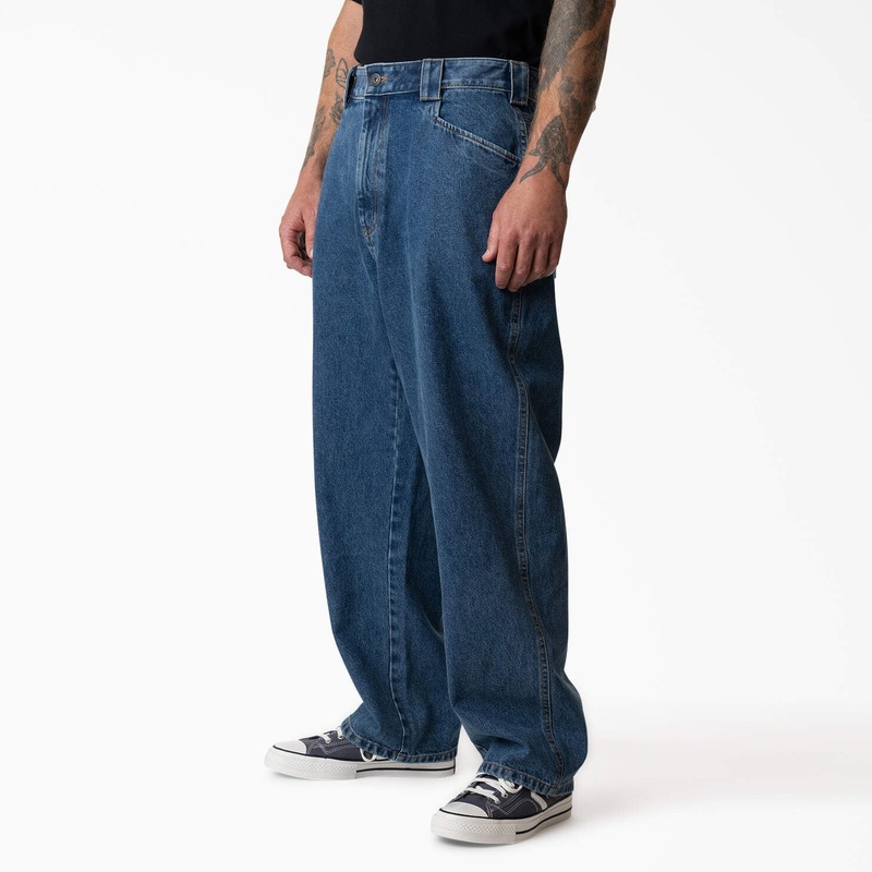 Dickies Mike Anderson Loose Fit Jeans (Stonewashed Indigo Blue)