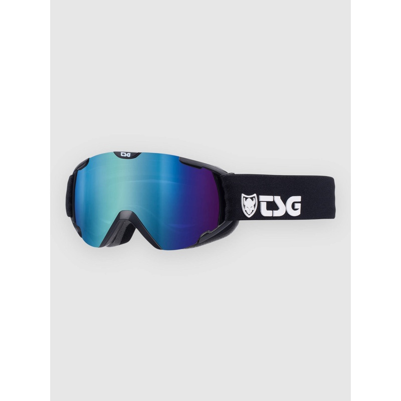 Expect Mini 2.0 Solid Black-Blue Goggle–solid black/blue