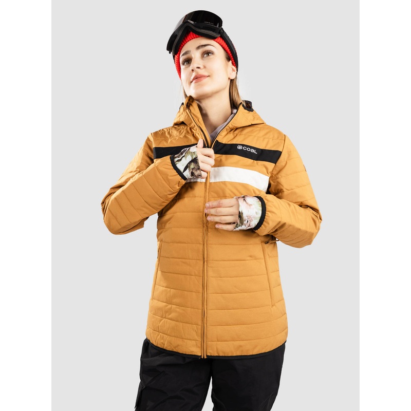 Barbeau Insulator Jacket–custom tobacco/black/snow