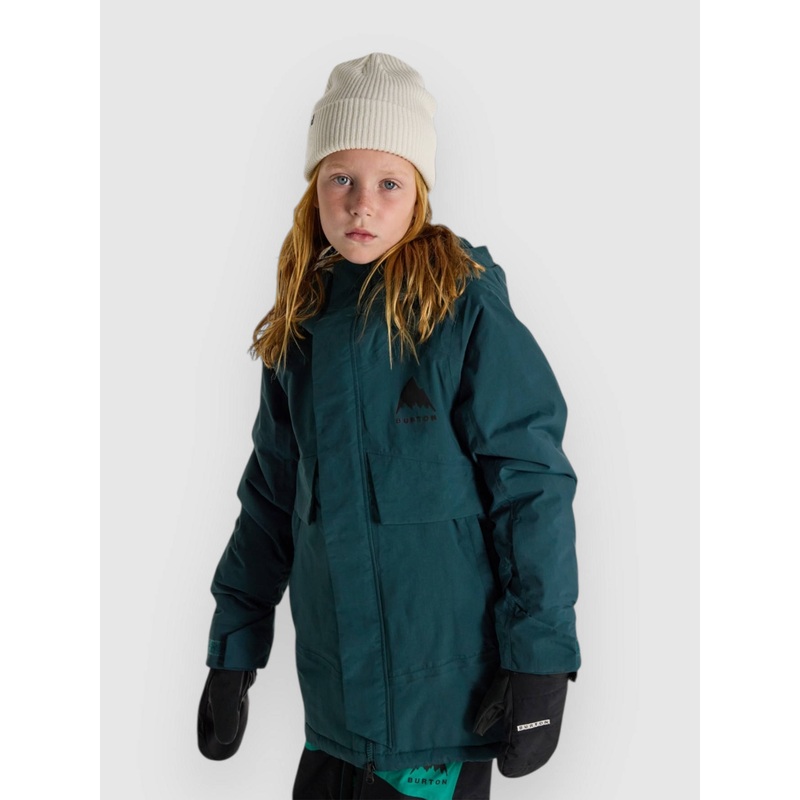 Ascutney Kids Jacket–deep emerald