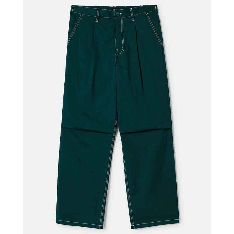 Baggy Skate Pants – Deep Emerald