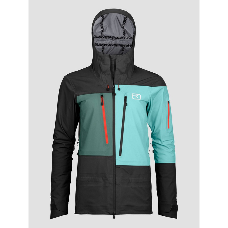 3L Deep Shell Jacket–black raven