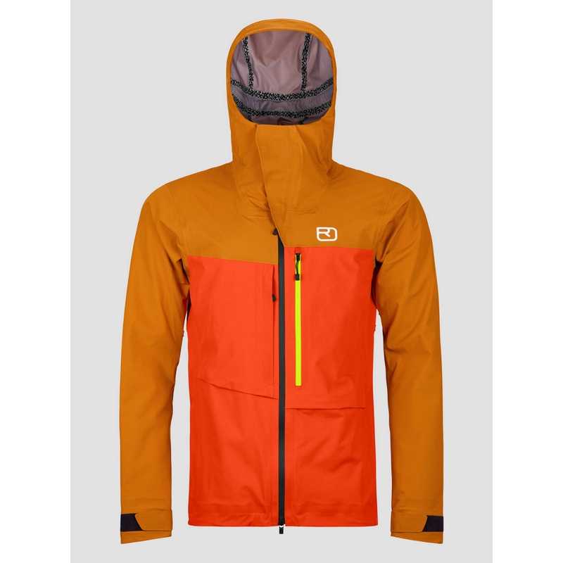 3L Ravine Shell Jacket–hot orange