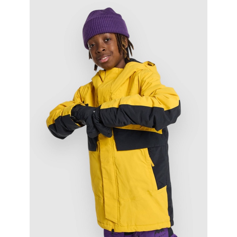 Ascutney Kids Jacket–gldrod/trublk