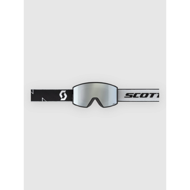 React Black/White Goggle–amp white chrome s2