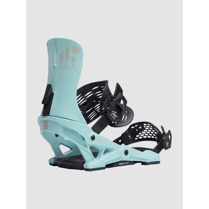 Vetta Snowboard Bindings–arctic blue