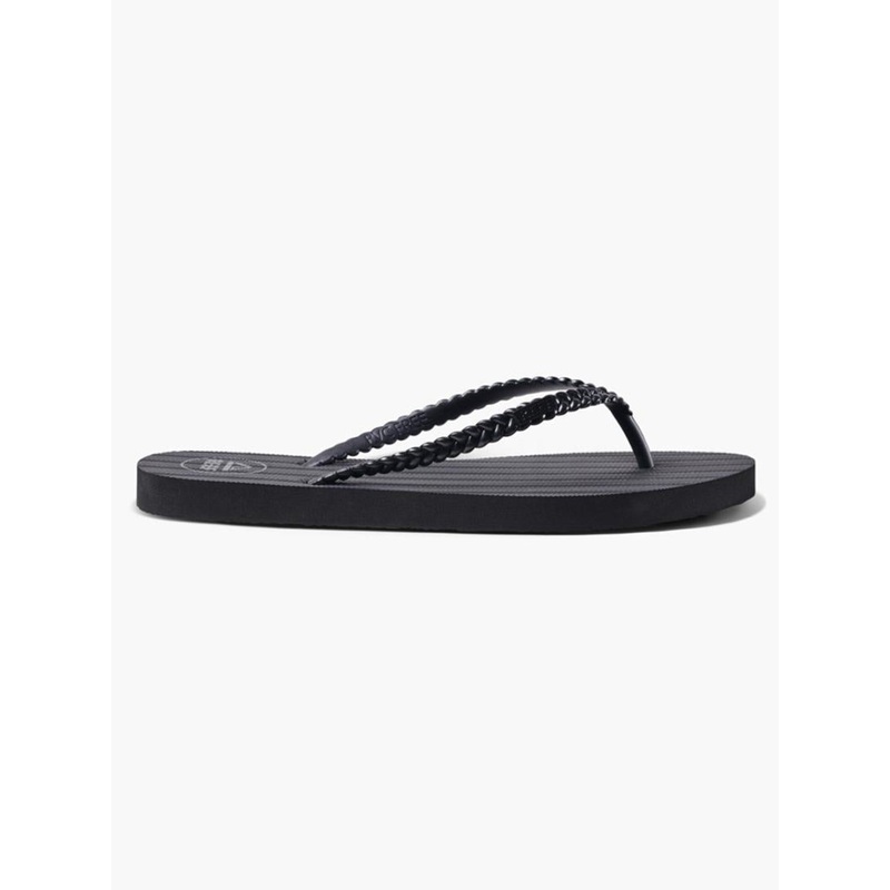 Seaside Twist Black Sandals
