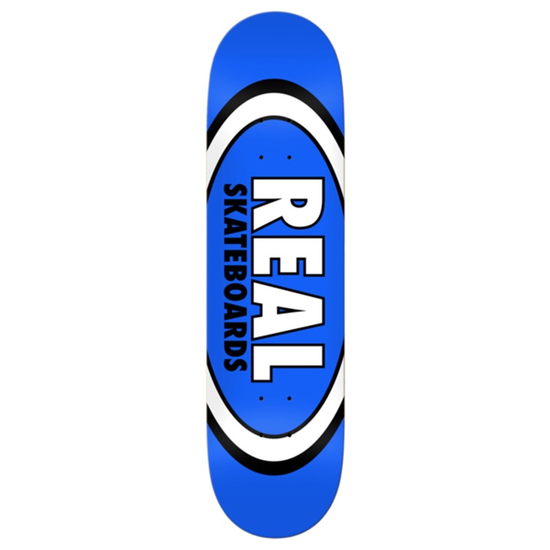 Team Classic Oval Blue 8.5” Skateboard Deck
