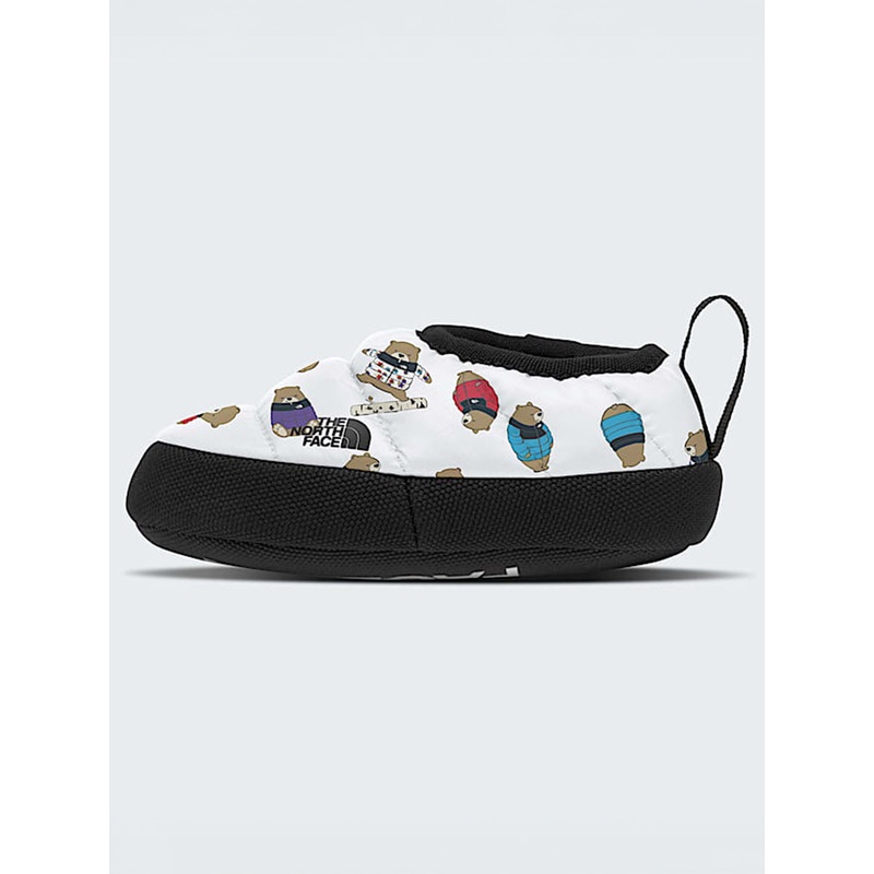 Tent Mule Nuptse Bears Print Multi/TNF Black Shoes (Infants)