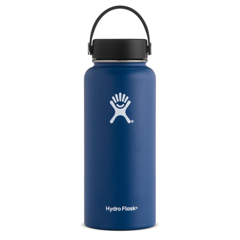 32oz Wide Mouth with Flex Cap Cobalt Bottle