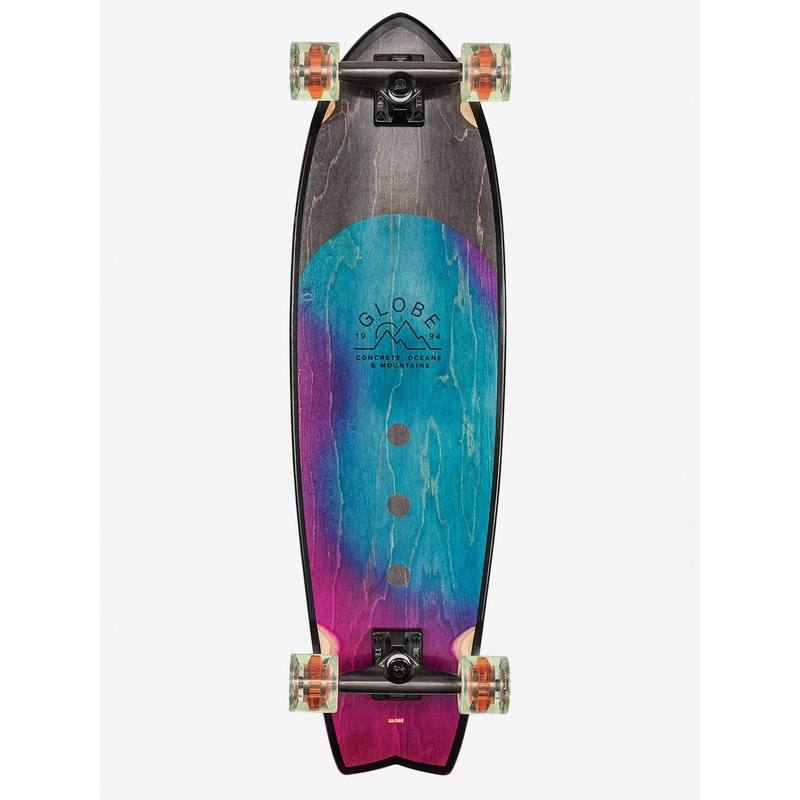 Chromantic Washed Aqua 33” Complete Cruiser