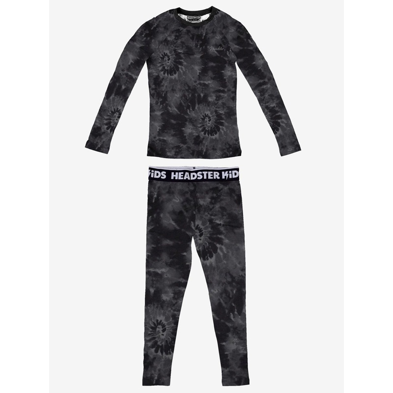 Tie Dye Black Base Layer Set (Youth)