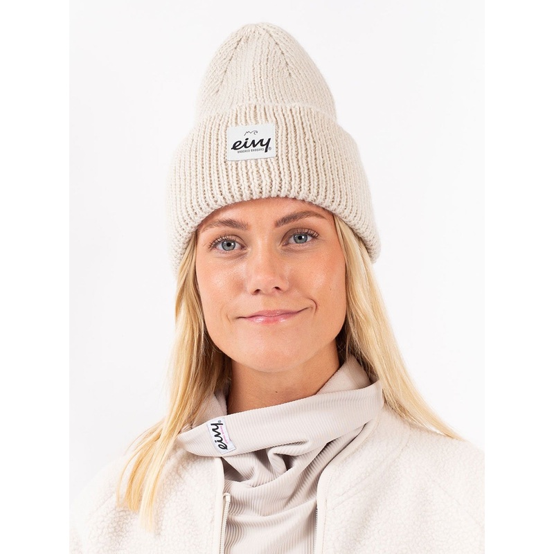 Easter Rib Wool Faded Cloud Beanie