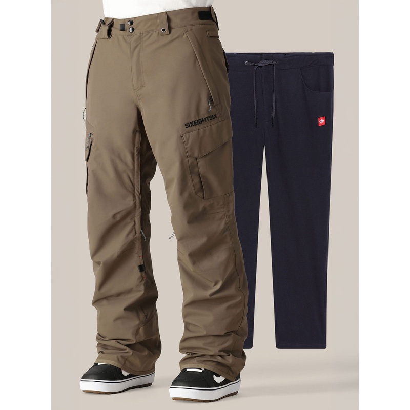Smarty 3-In-1 Cargo Tabacco Pants