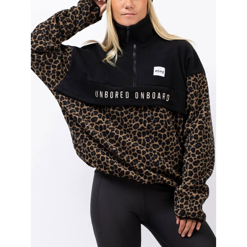Ball Black/Leopard Fleece (Women)