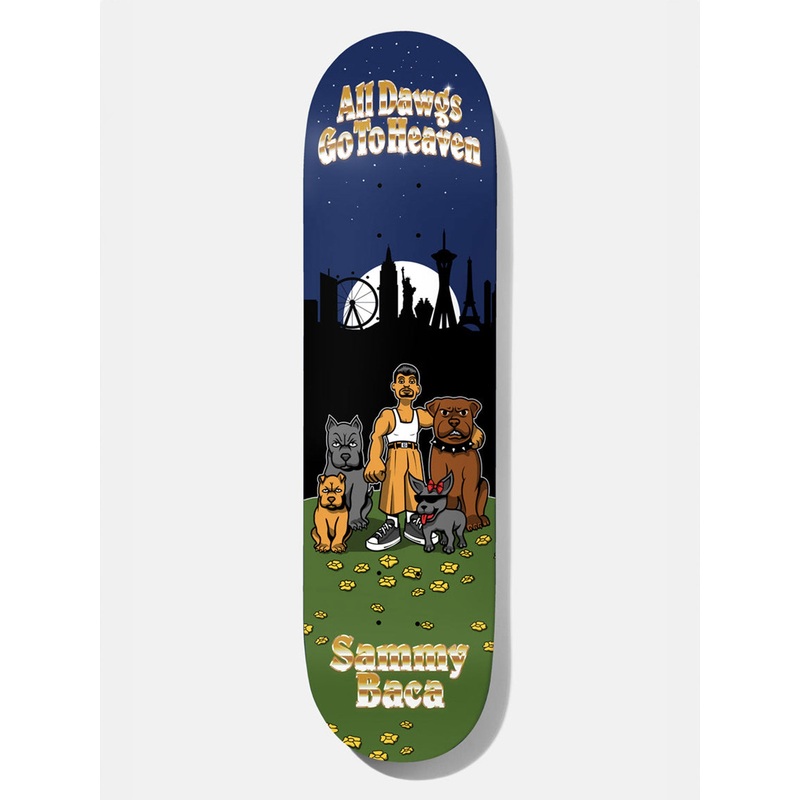 All Dawgs Go To Heaven Baca 8.5” Skateboard Deck
