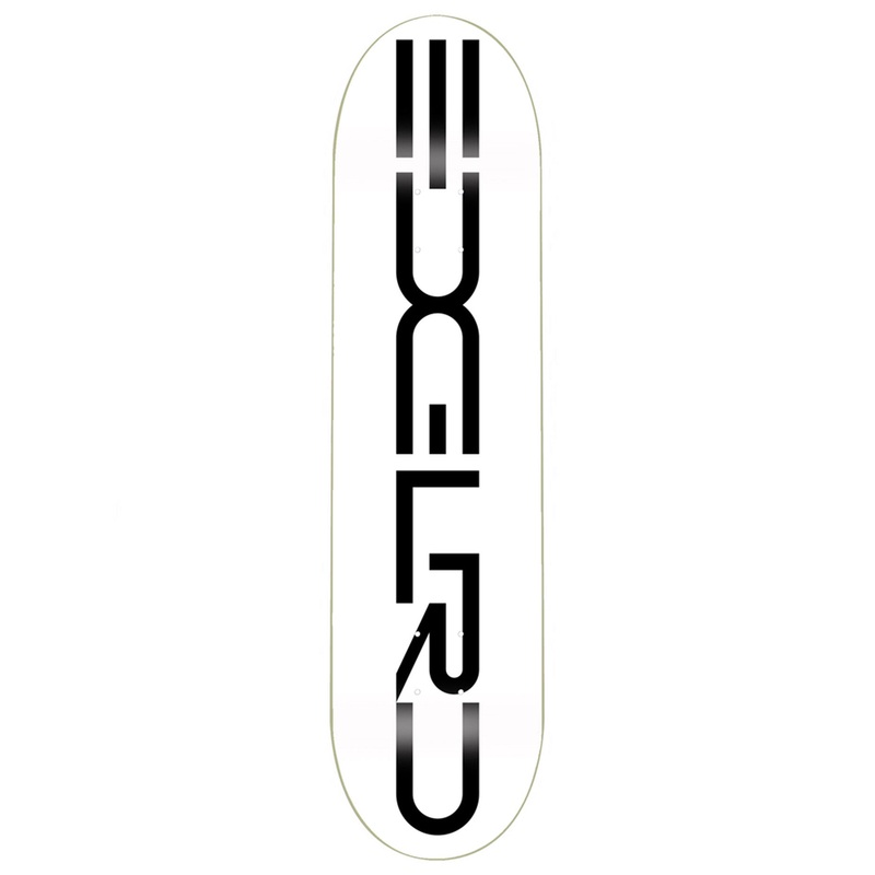 Tech Script White/Black 8” & 8.25” Skateboard Deck