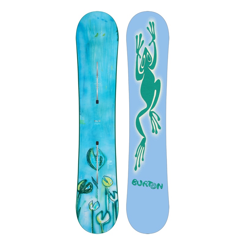 Burton Blossom Camber Snowboard Frog