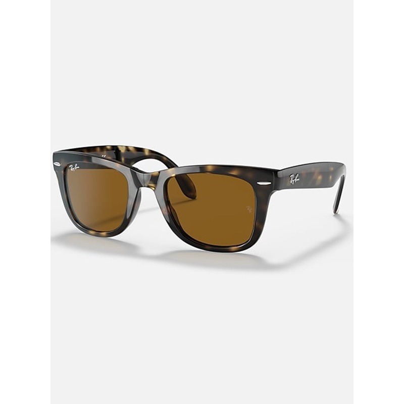 Wayfarer Folding Light Havana/B-15 Brown Sunglasses