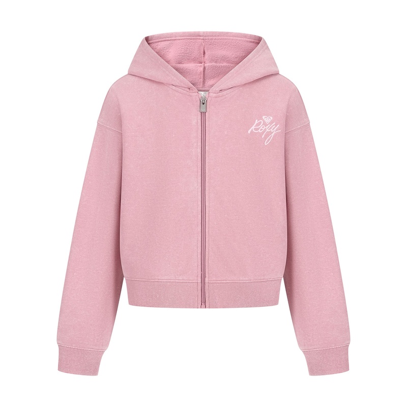 Washed Zip Hoodie (Filles 7-14)